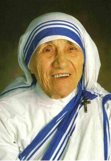mere teresa sourire