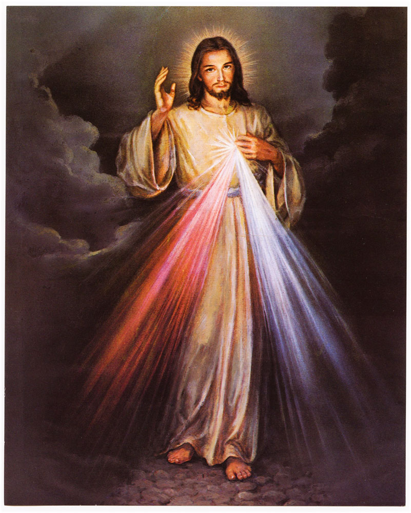 christ misericordieux soeur faustine
