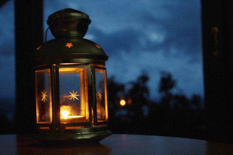 lanterne nuit noel