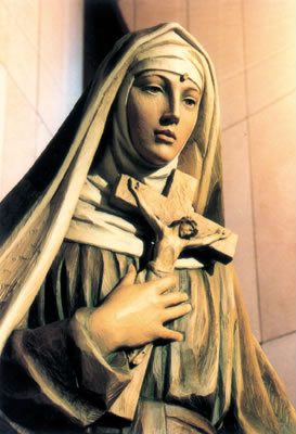 Statue de Sainte Rita à Fontenay-aux-Roses