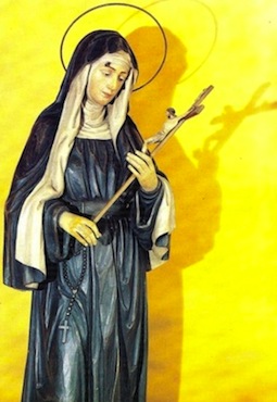 Statue de Sainte Rita à Nice